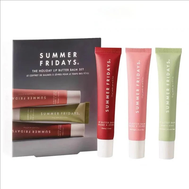 Summer Fridays Jet Lag Mask Moisturizer 64g Lip Balm Moisturizing Lip Gloss Pink Guava Hot Cocoa Lipstick Transparent Oil Makeup